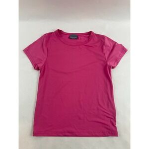 Olivia Rae T-Shirt Women's Size S Pink Tight Short Sleeve Stretch Round Neck Tee